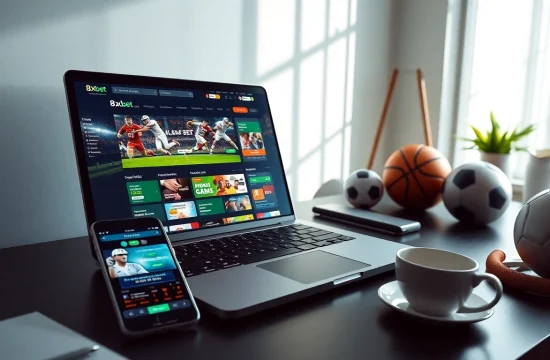 Experience online betting at 8xbet.com.se with a modern setup showcasing sports odds and excitement.