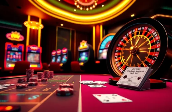 Engaging casino experience showcasing 8day.cn.com with vibrant gaming elements and excitement.